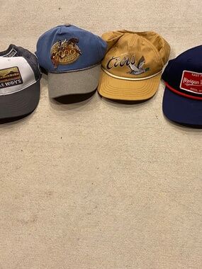 Lot of 5 vintage style hats